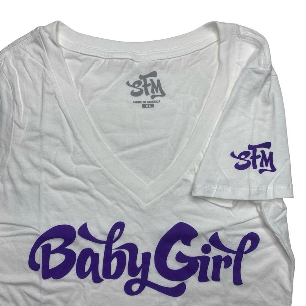 Women's Shemar Moore baby‎ girl x SFM clothing line shirt - Picture 2 of 3